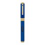 DIPLOMAT NEXUS Stylo plume doré avec verre à encre bleu/épaisseur des plumes : EF 14 ct/Stylo-plume/fait à la main/avec coffret 