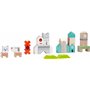 HABA - Jouet en Bois PEFC - Blocs de Construction Chien et Chat - Réf 306086