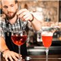 cuillères à mélanger en acier inoxydable pour bar ou usage domestique