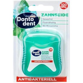 DONTODENT Fil dentaire antibactérien 1 x 100 m