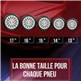 Albrecht 14 pouces blanc enjoliveurs de roue pour jantes en acier, enjoliveurs de roue Sail Made in EU - seulement authentique d
