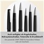 Lamy 2000 black - Stylo Plume élégant dans un corps robuste en fibre de verre - plume en or 14 ct., partiellement plaquée platin
