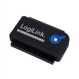 LogiLink AU0006C Adaptateur USB 2.0 vers IDE/SATA Multicolore