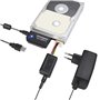 LogiLink AU0006C Adaptateur USB 2.0 vers IDE/SATA Multicolore