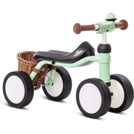 PUKY PUKYLINO Bundle Vert Pastel | Draisienne Bebe 1 an | Velo Bebe sans pédales | Draisienne evolutive avec poignées sécurité