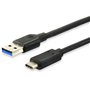 Câble USB 3.0 A vers Micro USB B Equip 128343 Noir