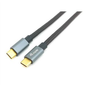 Câble USB-C vers USB-C Equip 128354 Noir 1 m