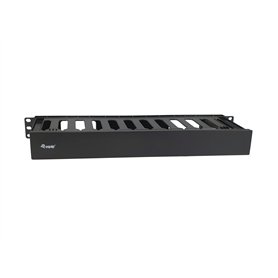Equip 327318 Panneau de Gestion des câbles pour Montage en Rack Noir 48