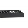 Equip 327318 Panneau de Gestion des câbles pour Montage en Rack Noir 48,3 cm