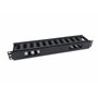 Equip 327318 Panneau de Gestion des câbles pour Montage en Rack Noir 48,3 cm