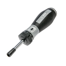 Tournevis dynamométrique 1/4" avec porte-embout | Petite clé dynamométrique « MicroClick » 1-6 Nm | Convient pour la réparation