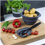 Lurch 70268 Lot de 2 repose-cuillère 100% silicone platine sans BPA Gris