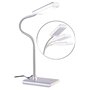 Lampe de bureau à LED avec col de cygne 6 W [Lunartec]