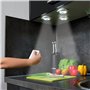 Lunartec Spots à LED ''FlexiLight'' avec télécommande-Lot de 3