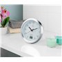 Horloge étanche Ø 17cm avec thermomètre [St. Leonhard]