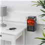 Sichler Haushaltsgeräte Mini chauffage soufflant télécommandé 500 W sur prise secteur - LV-...