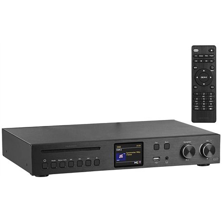 Tuner hifi connecté IRS-715 avec radio Internet/DAB+/FM/CD/USB [VR-Radio]