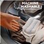 Vileda Recharge pour Balai à Plat H2PrO - Puissance en Microfibre - Élimination de la saleté Tenace - Fixation Facile au Cadre -