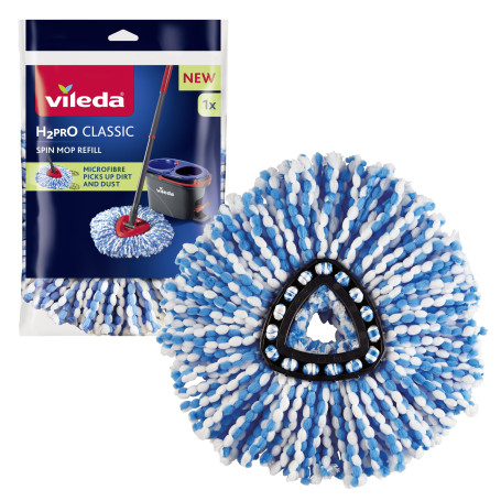 Vileda Recharge H2prO pour Balai Rotatif à pédales