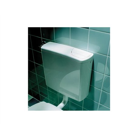 Geberit - Réservoir AP 140 basse position double débit 3/6 L - 140.317.11.1