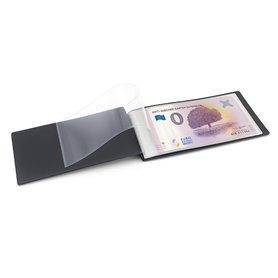 SAFE 233 Album billets de poche avec 20 feuilles transparentes pour stocker 20 à 40 billets max | 210 x 110 x 15 mm