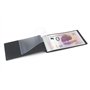 SAFE 233 Album billets de poche avec 20 feuilles transparentes pour stocker 20 à 40 billets max | 210 x 110 x 15 mm