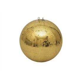 Eurolite Boule à facettes dorée 40 cm