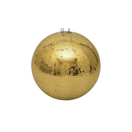 Eurolite Boule à facettes dorée 40 cm