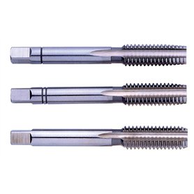 Set de tarauds manuels Eventus by Exact 1610004 3 pièces métrique M3 0.5 mm coupe à droite N/A HSS 1 set