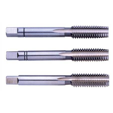 Set de tarauds manuels Eventus by Exact 1610004 3 pièces métrique M3 0.5 mm coupe à droite N/A HSS 1 set