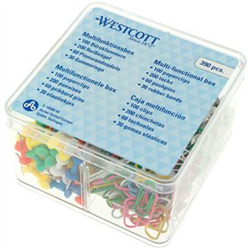 Westcott E-10580 00 Boîte multifonction pour bureau 390 pièces