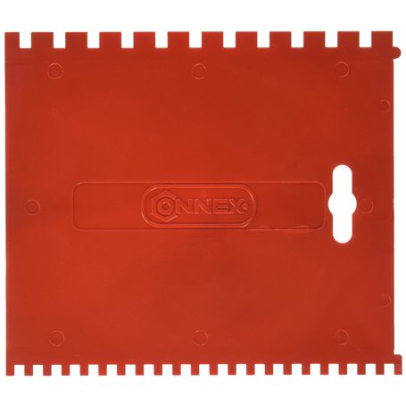 Connex COX883270 Spatule dentée en plastique - Rouge