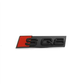 Audi 4M8071805 Schriftzug SQ8 Clip schwarz/rot Tuning Exclusive Kühlergrill Black Edition Emblem