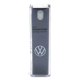 Volkswagen 000096311AD530 Nettoyant d'écran 2 en 1 avec Housse en Microfibre pour écran Tactile Bleu
