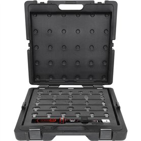 KS TOOLS 516.1720 Clé Dynamométrique avec Clés Interchangeable 3/8" 10-50 Nm