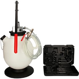 KS TOOLS 150.9275 - Appareil de Remplissage de Boite de Vitesse avec Adaptateurs - Pompe Manuelle Précise - Machine Remplissage