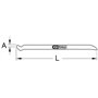 KS Tools 963.9785 - Démonte-pneu - 200mm - Gamme BRONZEplus - Antidéflagrant - Alliage Aluminium-Bronze