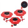 KS Tools - 914.1215 - Jeu de mini-cliquets réversibles sans manche 1/4'' - 3/8'' - 1/2''