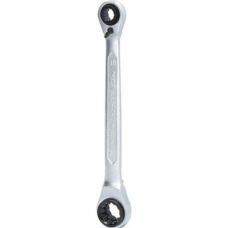BRILLIANT TOOLS BT013901 Clé polygonale à cliquet double 4 en 1