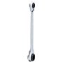 BRILLIANT TOOLS BT013901 Clé polygonale à cliquet double 4 en 1, 10 x 13, 17 x 19 mm [Powered by KS TOOLS]