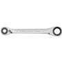 BRILLIANT TOOLS BT013901 Clé polygonale à cliquet double 4 en 1, 10 x 13, 17 x 19 mm [Powered by KS TOOLS]