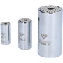 BRILLIANT TOOLS BT022003 Jeu de douilles universelles, 3 pcs, 5 - 32 mm [Powered by KS TOOLS]