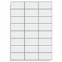 Printation Étiquettes Autocollantes 70 x 37 mm - 240 Étiquettes sur 10 Feuilles A4 - Papier Autocollant Imprimante Multi-usages 