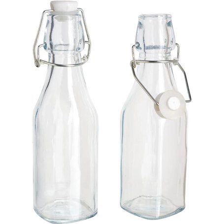 Bouteilles en verre à fermeture mécanique VBS