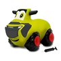 JAMARA- Claas-Tracteur Sauteur-Jouet Gonflable de Jardin-sans BPA-avec Pompe-À partir de 12 Mois-Favorise l'équilibre et la motr