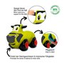 JAMARA- Claas-Tracteur Sauteur-Jouet Gonflable de Jardin-sans BPA-avec Pompe-À partir de 12 Mois-Favorise l'équilibre et la motr