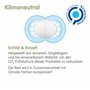 MAM Lot de 2 tétines, originales, respectueuses des dents, pour bébé, fabriquées à partir de matériaux durables et biologiques r