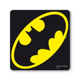 Logoshirt - Batman Dessous de Verre - Logo - DC Comics sous-Verre - Super-héros - Noir - Design Original sous Licence