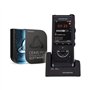 Olympus DS-9000 | Dictaphone Professionnel avec Logiciel de Gestion de la Dictation ODMS | PIN | Cryptage | 2 micros intégrés | 