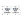 Bosch BP367 - Plaquettes de Frein Avant pour Voiture - Qualité Bosch - Réduction du Bruit et de la Poussière - Certifié ECE-R90 